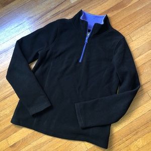 Girls fleece 1/4 zip sweater